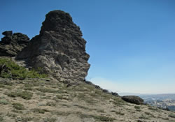 The descent down the Mountain